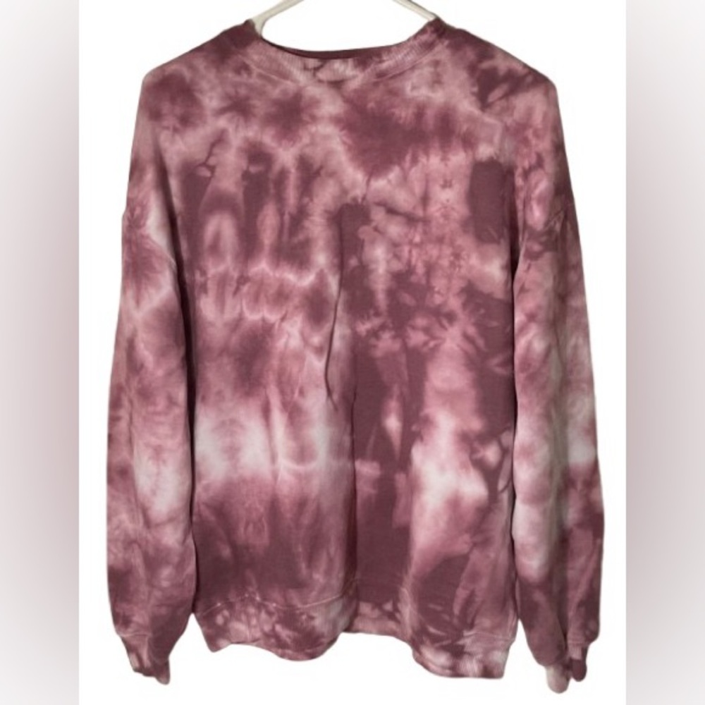 SO Lounge Life Sweatshirt Pink & White Size XS